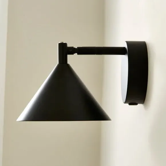 Rechargeable LED Wall Light Touch Dimmable - Black