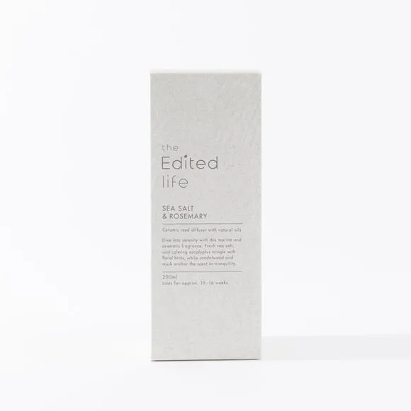Reed Diffuser Sea Salt & Rosemary - Ceramic