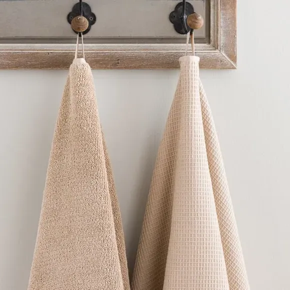 Reversible Waffle Towel - Natural, Organic Cotton