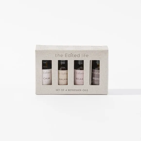 Set of 4 Refresher Oils - Multicolor
