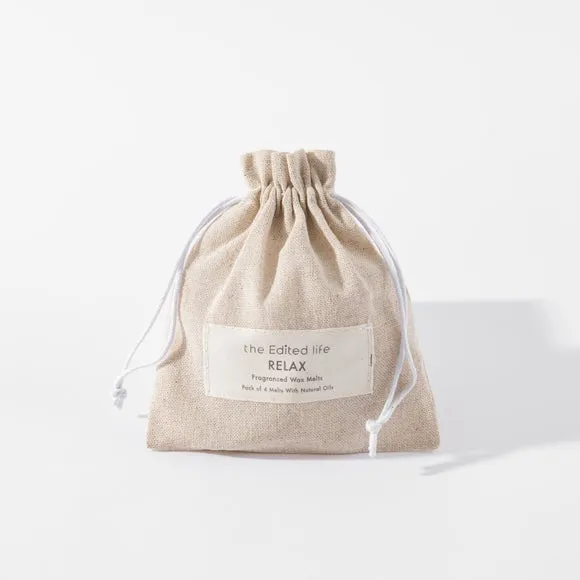Set of 4 Wax Melts Relax Scent - White