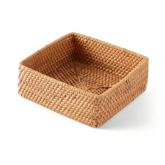 Square Tray - Natural, Rattan