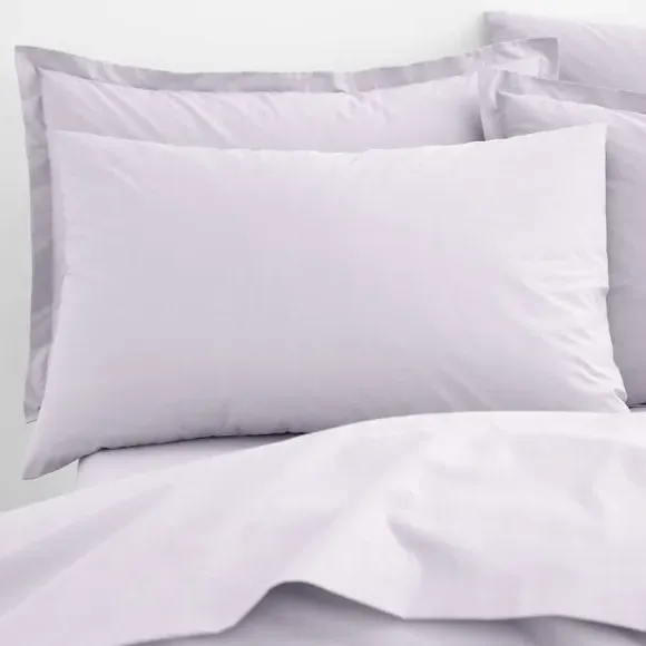 Standard Pillowcase Pair - Lilac, Organic Cotton