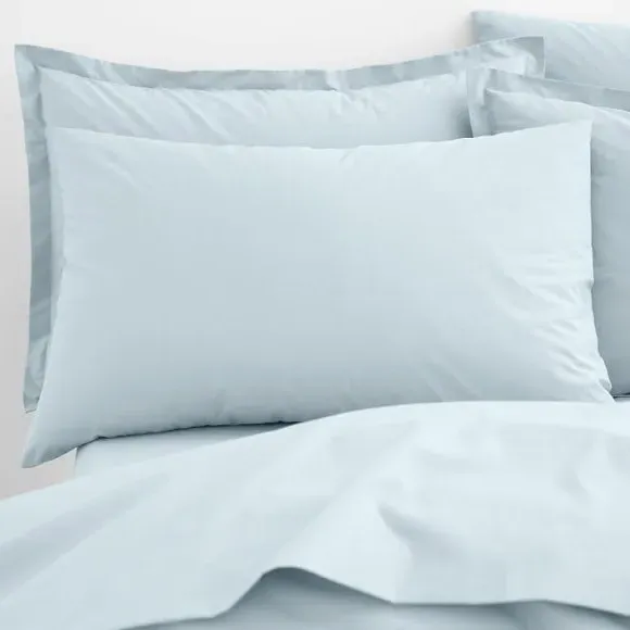 Standard Pillowcase Pair - Sky, Organic Cotton