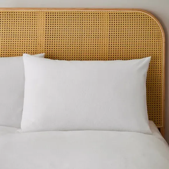 Standard Pillowcase Pair - White, Organic Cotton