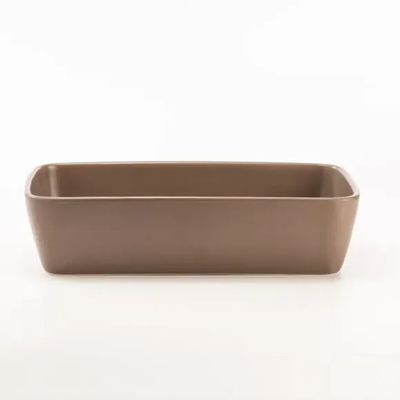Stoneware Roaster - Fawn, Ceramic