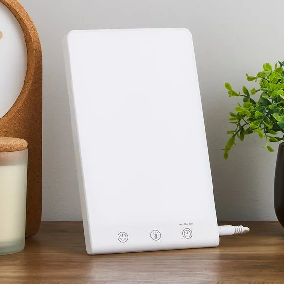 USB Desk Lamp with Touch Control - White, LED