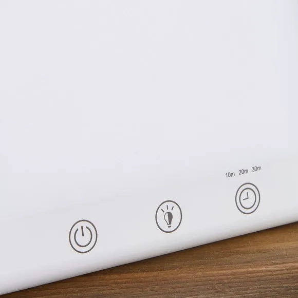 USB Desk Lamp with Touch Control - White, LED