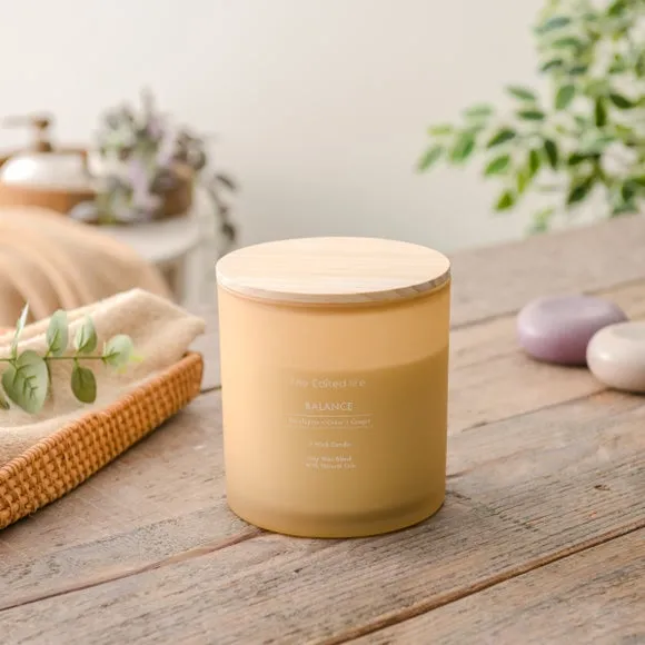 XL Multi Wick Candle Balance Scent - Cream