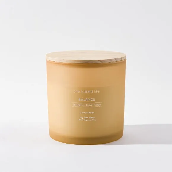 XL Multi Wick Candle Balance Scent - Cream