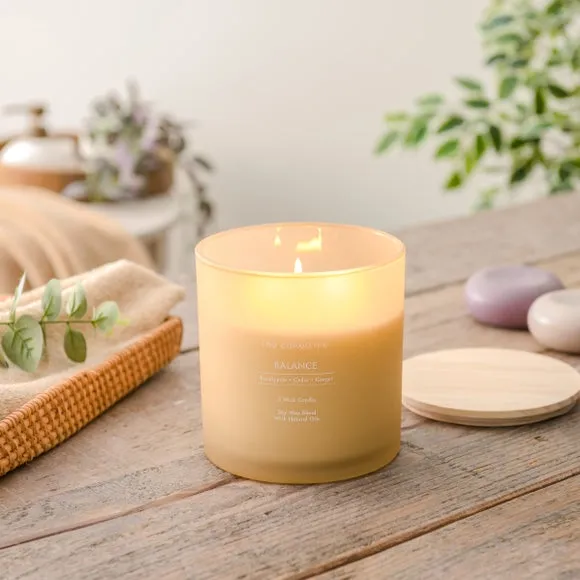 XL Multi Wick Candle Balance Scent - Cream image