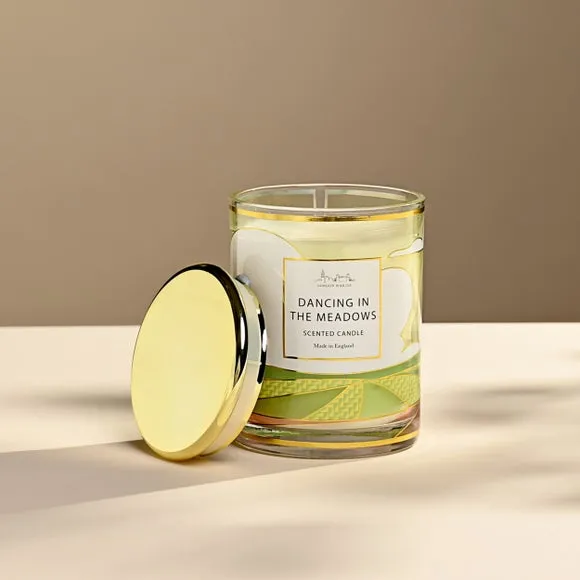 Dancing In The Meadows Candle - Multicolor Glass image