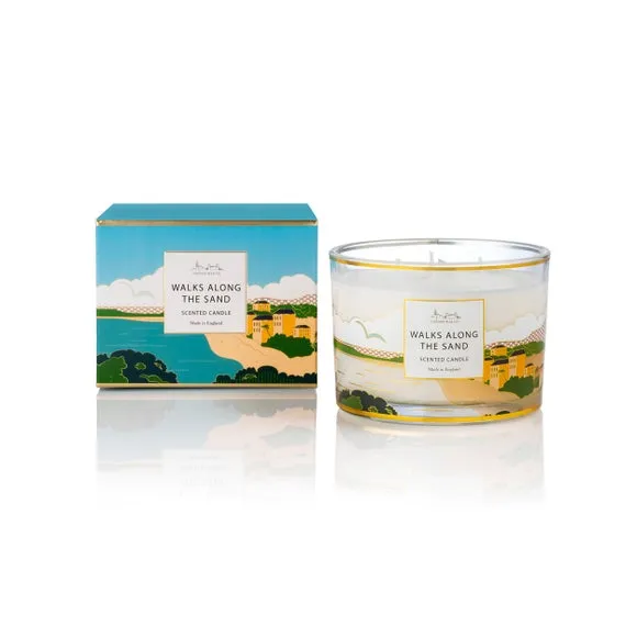 Multi Wick Candle - Multicolor, Glass