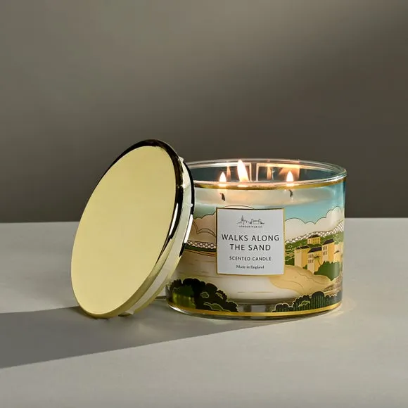 Multi Wick Candle - Multicolor, Glass image