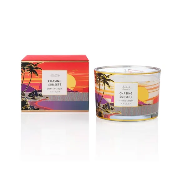 Multi Wick Candle Tropical Scent - Multicolor