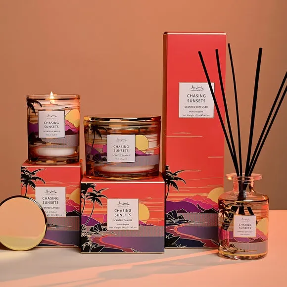 Multi Wick Candle Tropical Scent - Multicolor
