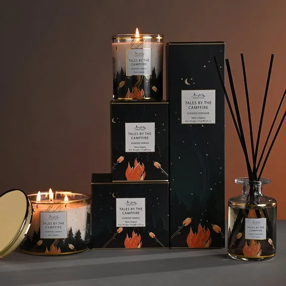 Reed Diffuser with Wooden Reeds - Multicolor
