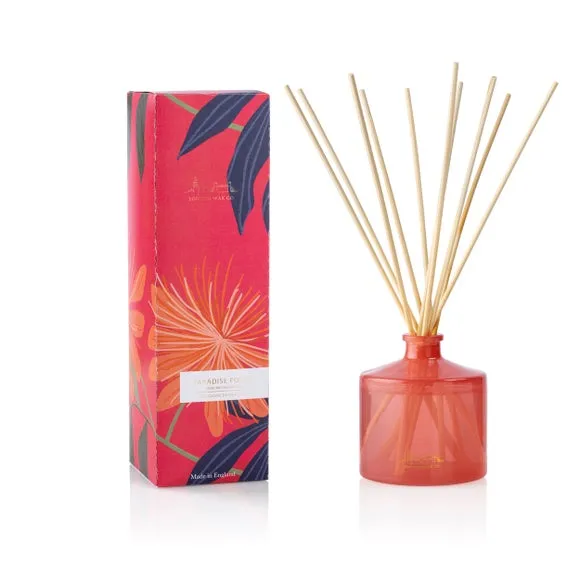 Reed Diffuser with Wooden Reeds - Red, Glass