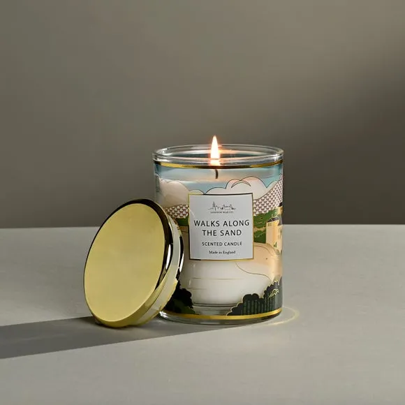 Scented Candle with Glass Jar - Multicolor image