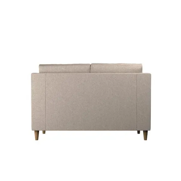 2-Seater Sofa Textured Weave - Oatmeal, Polyester
