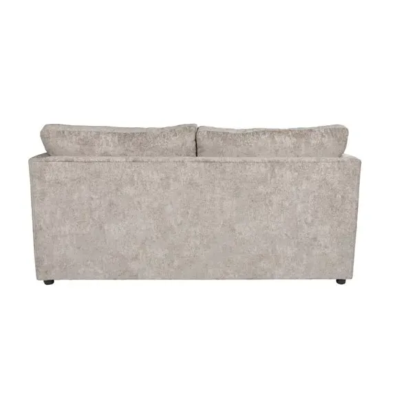 2-Seater Sofa with Bolster Cushions - Mink, Chenille