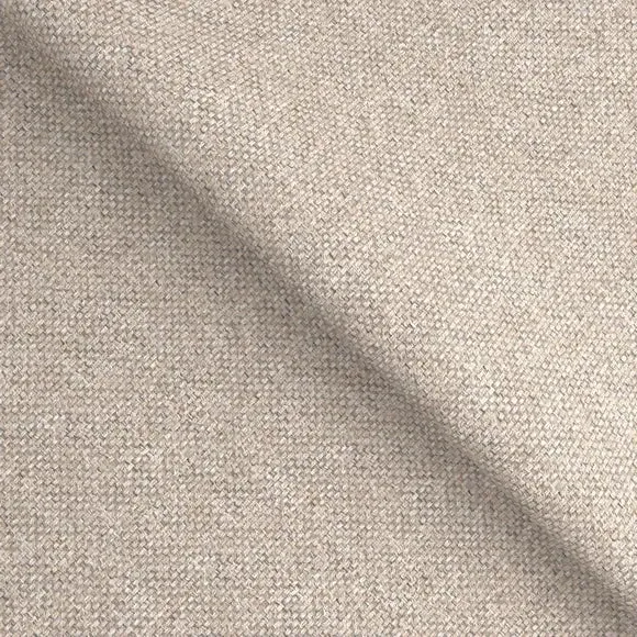 3-Seater Sofa with Textured Weave - Oatmeal