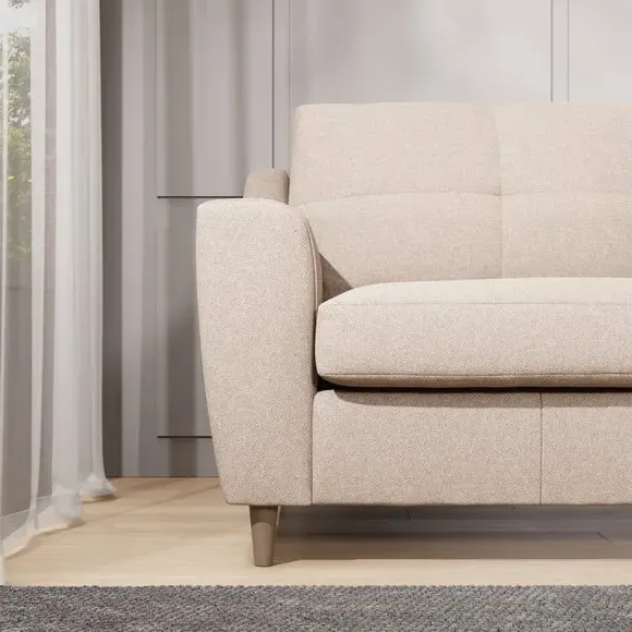 Compact Snuggle Chair - Oatmeal, Textured Weave