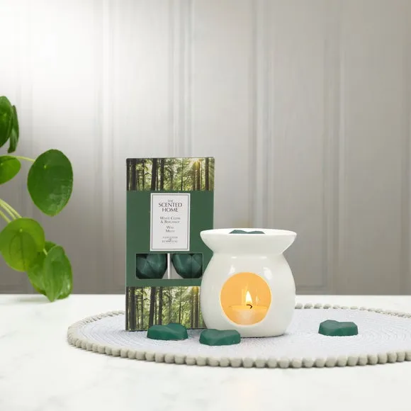 Heart-Shaped Wax Melts - White Cedar Bergamot image