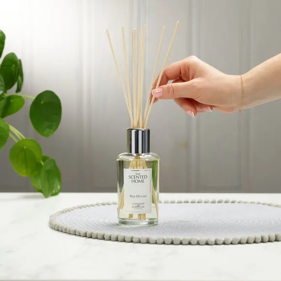 Reed Diffuser Freesia Orchid - Clear Glass