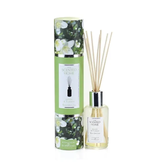 Reed Diffuser Jasmine Tuberose - Clear Glass