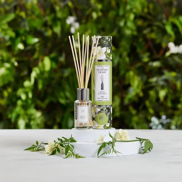 Reed Diffuser Jasmine Tuberose - Clear Glass image