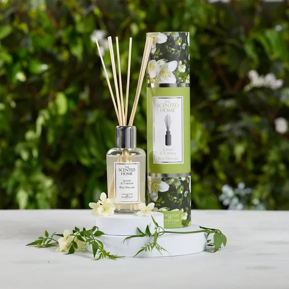 Reed Diffuser Jasmine Tuberose - Clear Glass