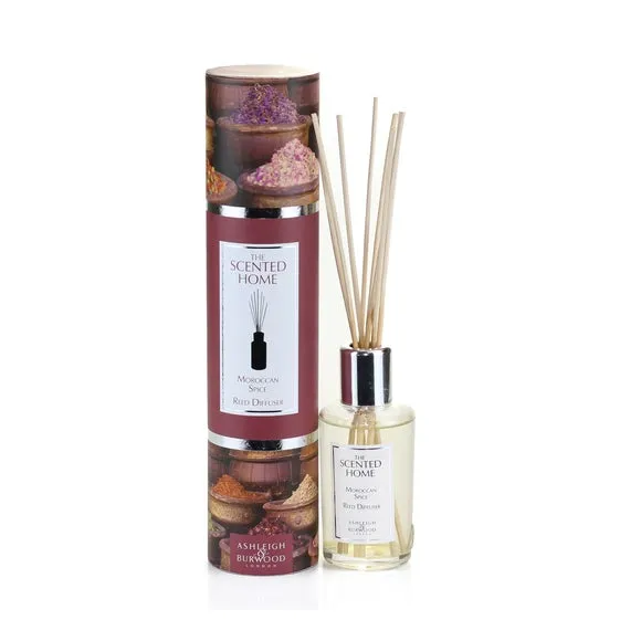 Reed Diffuser Moroccan Spice - Clear Glass