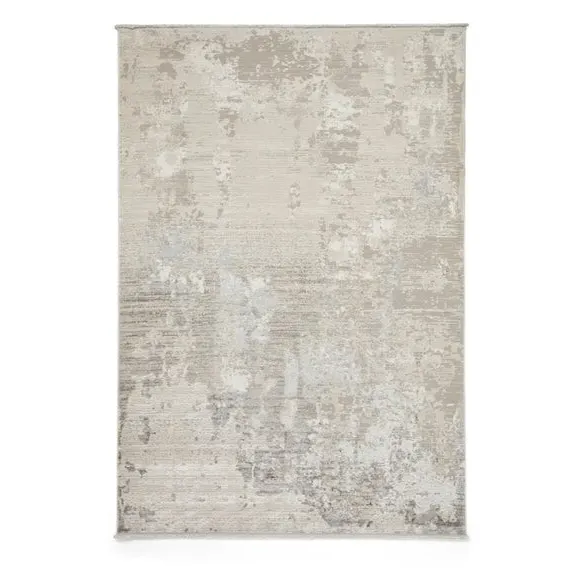 Abstract Rug - Grey, Polyester