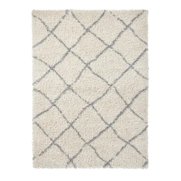 Berber Style Area Rug - Cream, Polypropylene