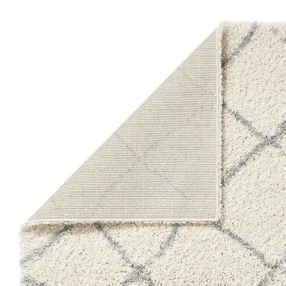 Berber Style Area Rug - Cream, Polypropylene