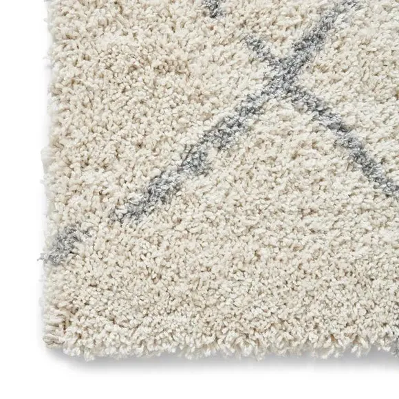 Berber Style Area Rug - Cream, Polypropylene