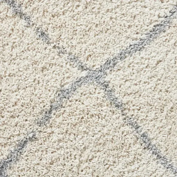 Berber Style Area Rug - Cream, Polypropylene