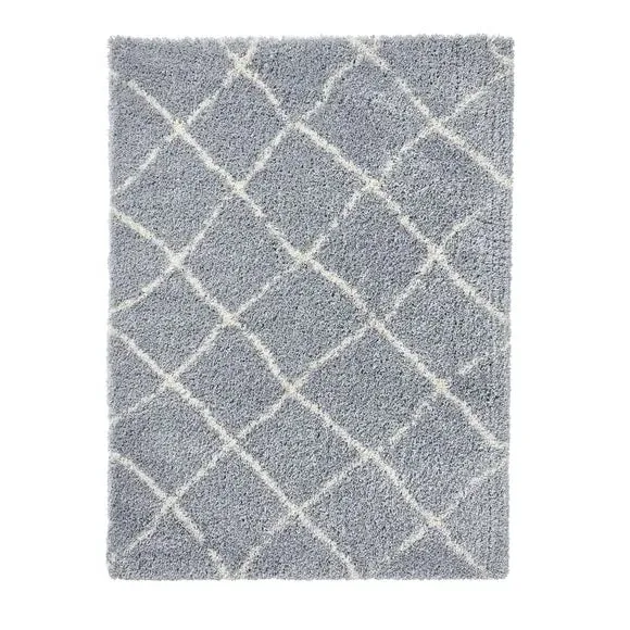 Berber Style Area Rug - Grey, Polypropylene