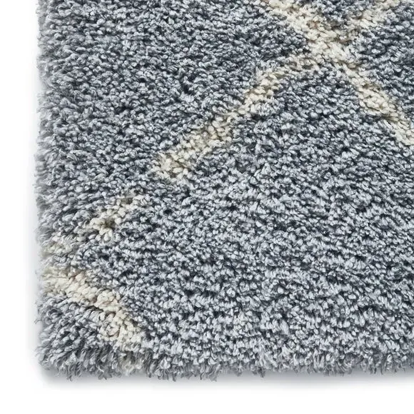 Berber Style Area Rug - Grey, Polypropylene