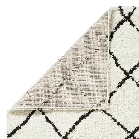 Berber Style Area Rug - White, Polypropylene