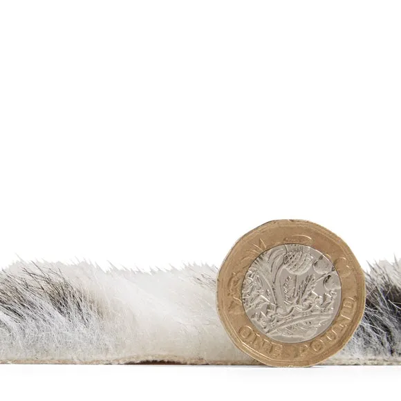 Cheetah Print Rug - Brown, Faux Fur