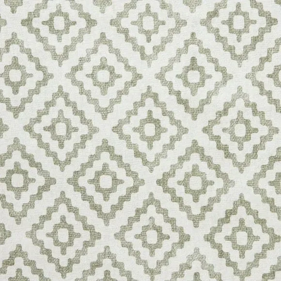 Diamond Pattern Rug - Green
