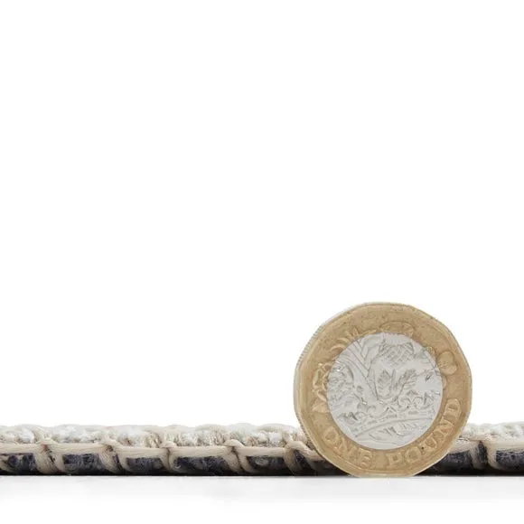 Diamond Pattern Rug - Orange