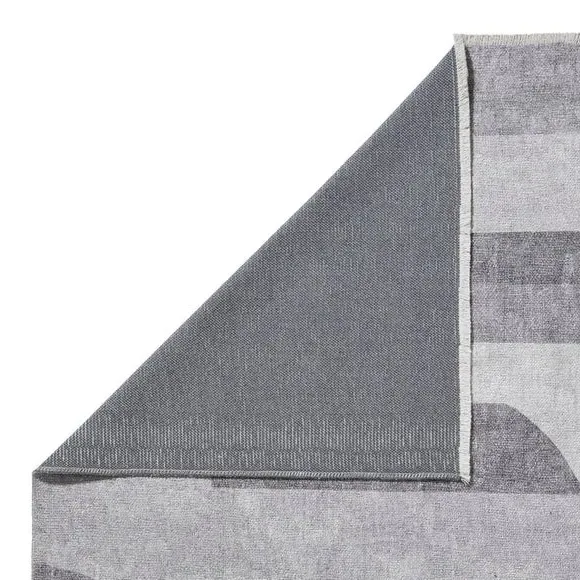 Geometric Rug - Grey