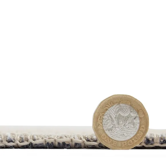 Geometric Rug with Digital Print - Yellow