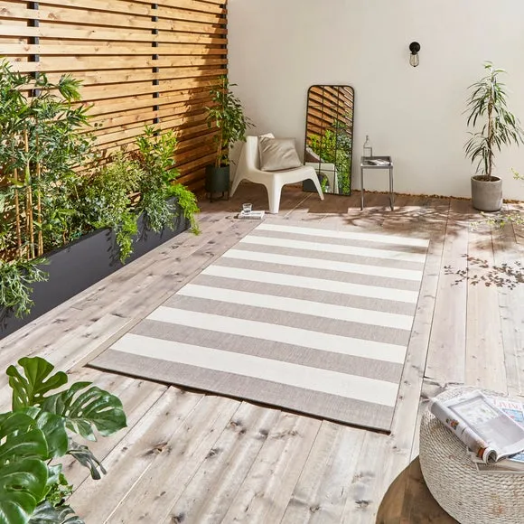 Indoor Outdoor Rug - Beige, Polypropylene image