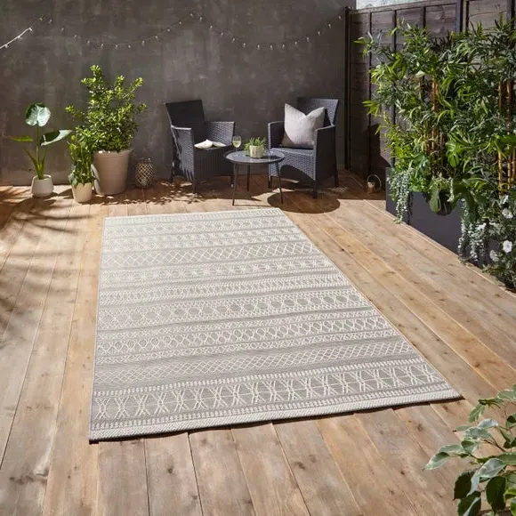 Indoor Outdoor Rug - Beige, Polypropylene image