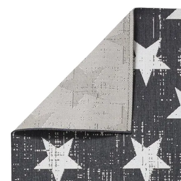 Indoor Outdoor Rug - Black, Polypropylene