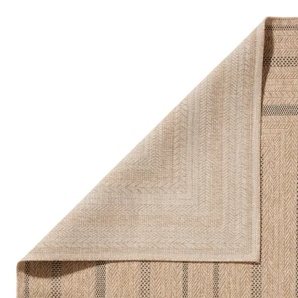 Indoor Outdoor Rug - Brown, Polypropylene